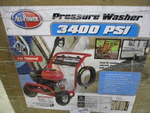 All Power 3400 PSI Pressure Washer ...