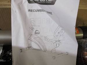 Exerpeudic Recumbent Bike untested...