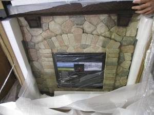 McIeland Fireplace bottom is broke...