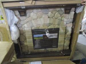 McIeland Fireplace bottom is broke...