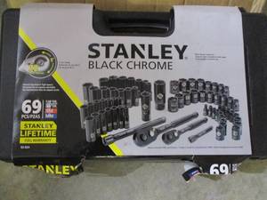 Stanley 69 piece Socket Set Black -...
