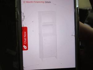 Medford Tall Cabinet White 15. 75 x...