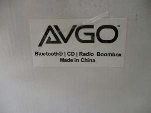 Avgo Bluetooth, CD, Radio, Boombox...