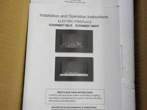 Electric Fireplace new in box...
