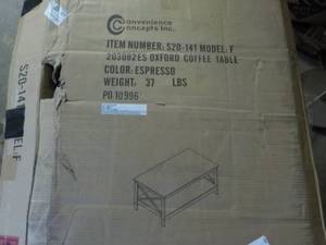 Expresso Wood Coffee Table needs a...