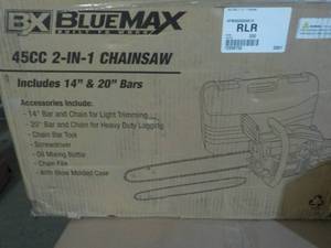 Blue Max 45 cc 2 in 1 Chainsaw...