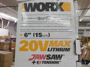 Worx 20 V Max Lithium Jawsaw and ex...