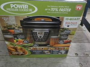 Power Pressure Cooker XL 10 quart r...