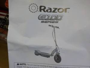 Razor E100 Series Scooter...