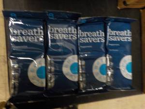4 pkgs Breath Savers Peppermint 8 R...
