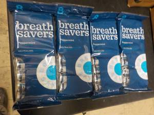 4 pkgs Breath Savers Peppermint 8 R...