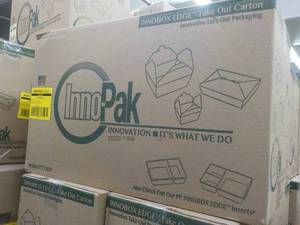 5 Cases Innopak Take Out Cartons...