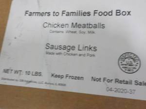 2 -5 lb. Bags Frozen Chicken Meatba...