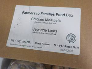 2 -5 lb. Bags Frozen Chicken Meatba...