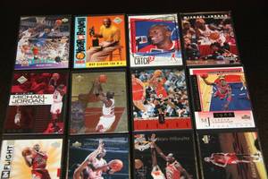 lot 39 image: Michael Jordan Basketball Card Lot #2  16 Different Cards