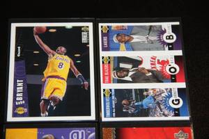 lot 45 image: Kobe Bryant Rookie Card Lot  4 Different Rookie Cards