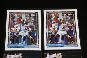 lot 46 image: Shaquille ONeal Rookie Card Lot  5 Rookie Cards