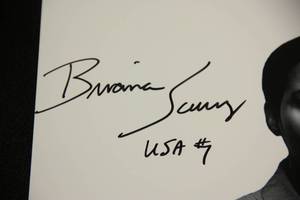 lot 62 image: Briana Scurry Soccer Gold Medalist 8x10 Photo Autograph