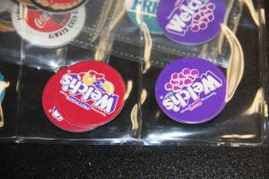 lot 86 image: Vintage Coca Cola Pogs  75 Pogs