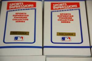 lot 96 image: Sports Impressions Figurine Resale Lot  (12) Rod Carew