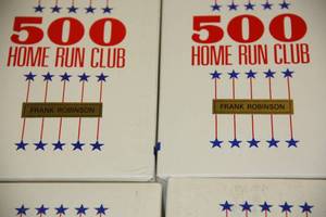 lot 100 image: Sports Impressions Figurine Resale Lot  (9) Frank Robinson