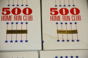 lot 106 image: Sports Impressions Figurine Resale Lot  (7) Ernie Banks (4) Alan Trammell