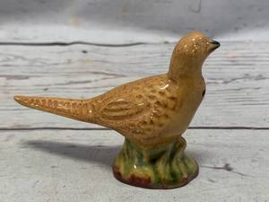 lot 63 image: Rosemeade Pottery Pheasant Shaker