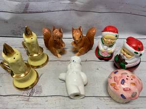 lot 67 image: Lot of Salt & Pepper Shakers