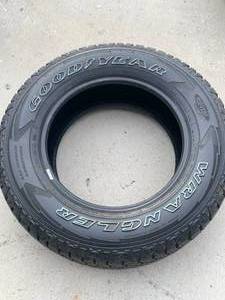 lot 105 image: 2 Goodyear Wrangler 26565R18 Tires