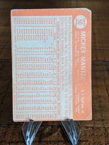 lot 6 image: 1964 Topps Mickey Mantle Baseball Card