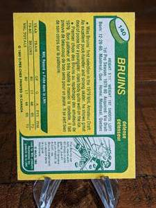 lot 55A image: 1980 Topps Ray Bourque Rookie Hockey Card