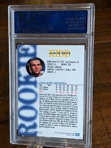 lot 59 image: 1994 Hoops Jason Kidd Rookie Basketball Card - PSA 10 Gem Mint