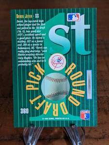 lot 45 image: 1993 Score Select Derek Jeter Rookie Baseball Card