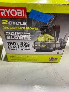 Ryobi 2-cycle gas backpack blower