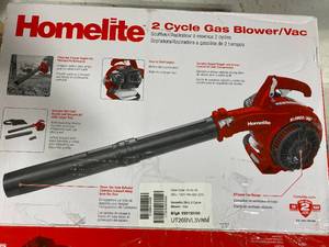 HomElite 2 cycle Gas Handheld Blower Vacuum