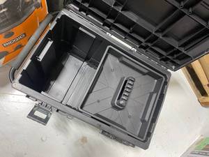 Husky 37 in. Rolling Tool Box Utility Cart Black