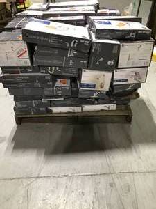 lot 2 image: Pallet with assorted Glacier Bay faucets various models and conditions open box see pictures