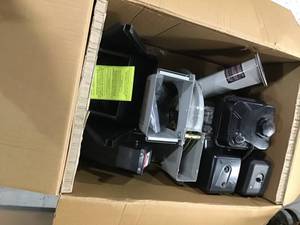 lot 22 image: Brush Master 5.25 x 3.75 in. 445cc Gas Powered Self Feed Chipper Shredder open box