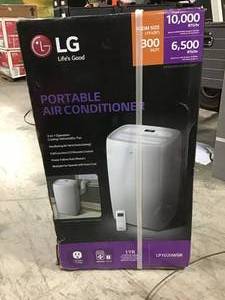 lot 40 image: LG 10000 BTU Portable air Conditioner open box see pictures