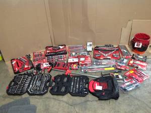 lot 45 image: Large lot of Husky assorted mechanic tools see pictures