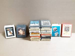 (20) 8-Track Tapes - Charley Pride, Conway Twitty, Kenny Rogers (The Gambler), Tammy Wynette and More