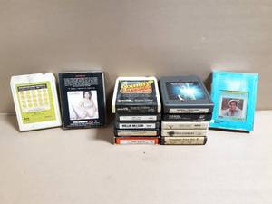 (13) 8-Track Tapes- Elvis, Charley Pride, Rod Stewart, Willie Nelson and More