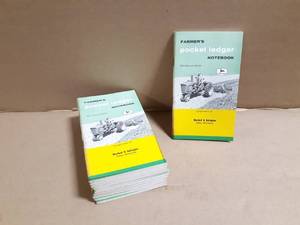 (12) Farmers John Deere Pocket Ledgers 1961-62 - Unused