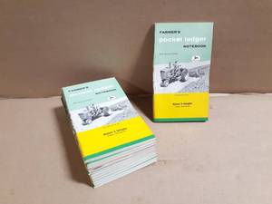 (12) Farmers John Deere Pocket Ledgers 1961-62 - Unused