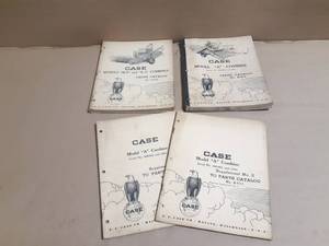 Case M-2, K-2 and A Combine Parts Catalogs
