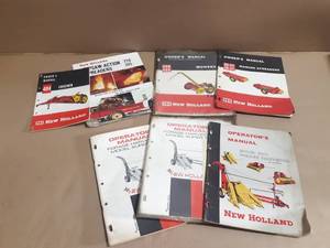 (7) New Holland Operator and Owners Manuals