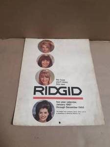 196768 RIDGID Tools Girlie Calendar