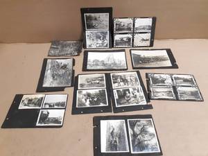 Vintage Scrapbook of WW1 Photos  Prints