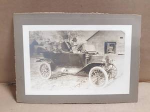 Antique Photo of Early Car 7x10