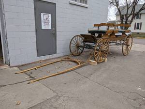 Antique 6-Person Horse Buggy - Older Restoration